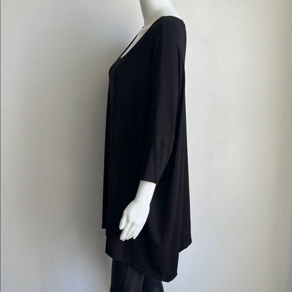 Eileen Fisher Relaxed Oversized Tunic Top - S - Picture 2 of 5